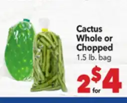 Vallarta Supermarkets Cactus Whole or Chopped offer