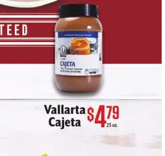 Vallarta Supermarkets Vallarta Cajeta offer