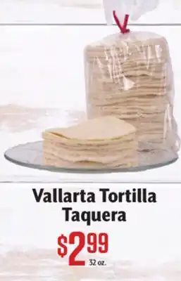 Vallarta Supermarkets Vallarta Tortilla Valla Taquera offer