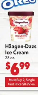 Vallarta Supermarkets Häagen-Dazs Ice Cream offer