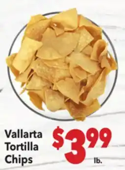 Vallarta Supermarkets Vallarta Tortilla Chips offer