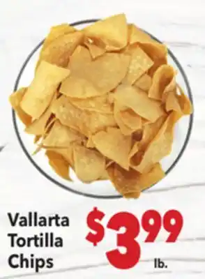 Vallarta Supermarkets Vallarta Tortilla Chips offer