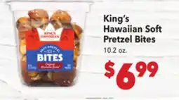 Vallarta Supermarkets King's Hawaiian Soft Pretzel Bites offer