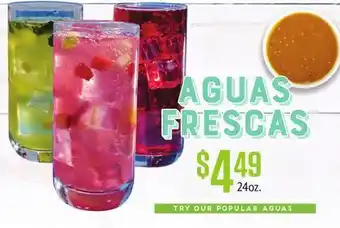 Vallarta Supermarkets AGUAS FRESCAS offer