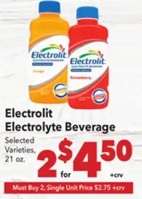 Vallarta Supermarkets Electrolit Electrolyte Beverage offer