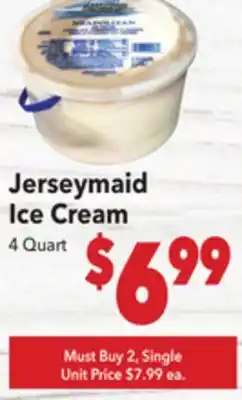Vallarta Supermarkets Jerseymaid Ice Cream offer