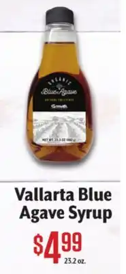 Vallarta Supermarkets Vallarta Blue Agave Syrup offer
