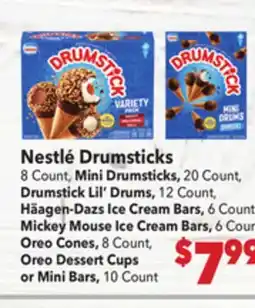 Vallarta Supermarkets Nestlé Drumsticks offer