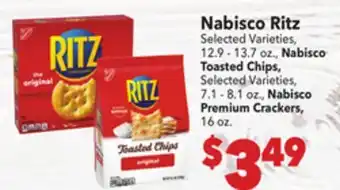 Vallarta Supermarkets Nabisco Ritz offer
