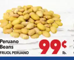Vallarta Supermarkets Peruano Beans / FRIJOL PERUANO offer
