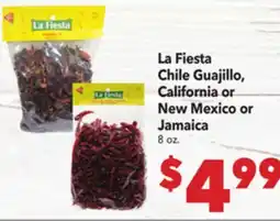 Vallarta Supermarkets La Fiesta Chile Guajillo, California or New Mexico or Jamaica offer