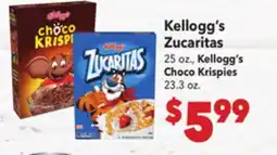 Vallarta Supermarkets Kellogg's Zucaritas offer