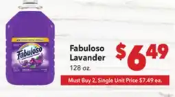 Vallarta Supermarkets Fabuloso Lavander offer