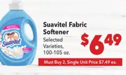 Vallarta Supermarkets Suavitel Fabric Softener offer