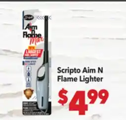 Vallarta Supermarkets Scripto Aim N Flame Lighter offer