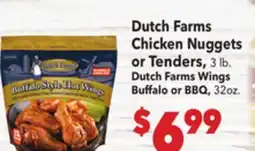 Vallarta Supermarkets Dutch Farms Chicken Nuggets or Tenders offer