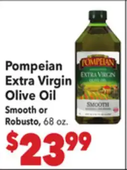 Vallarta Supermarkets Pompeian Extra Virgin Olive Oil offer