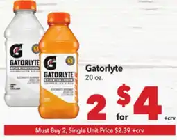 Vallarta Supermarkets Gatorlyte offer