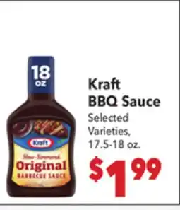 Vallarta Supermarkets Kraft BBQ Sauce offer