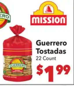 Vallarta Supermarkets Guerrero Tostadas offer