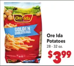 Vallarta Supermarkets Ore Ida Potatoes offer