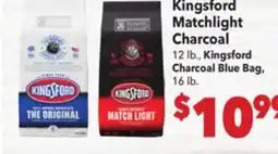 Vallarta Supermarkets Kingsford Matchlight Charcoal offer