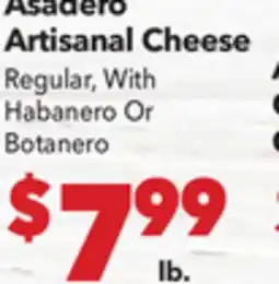 Vallarta Supermarkets Asadero Artisanal Cheese offer