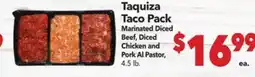 Vallarta Supermarkets Taquiza Taco Pack offer