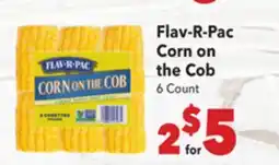 Vallarta Supermarkets Flav-R-Pac Corn on the Cob offer