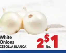 Vallarta Supermarkets White Onions/CEBOLLA BLANCA offer