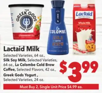 Vallarta Supermarkets Lactaid Milk offer