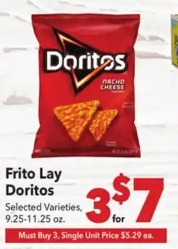 Vallarta Supermarkets Frito Lay Doritos offer