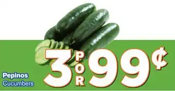 El Super Fresh Cucumbers offer