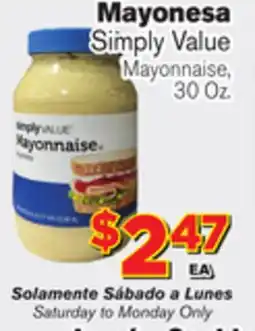 El Super Fresh Mayonnaise offer