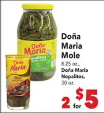 Vallarta Supermarkets Doña Maria Mole offer