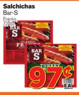 El Super Fresh Bar-S Franks offer