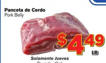 El Super Fresh Pork Belly offer