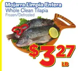 El Super Fresh Whole Clean Tilapia offer