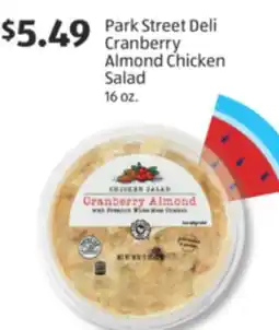 Aldi Park Street Deli Cranberry Almond Chicken Salad offer