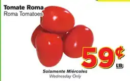 El Super Fresh Roma Tomatoes offer