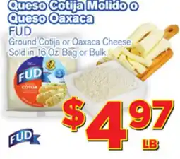 El Super Fresh Ground Cotija or Oaxaca Cheese offer