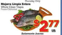 El Super Fresh Whole Clean Tilapia offer