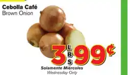 El Super Fresh Brown Onion offer