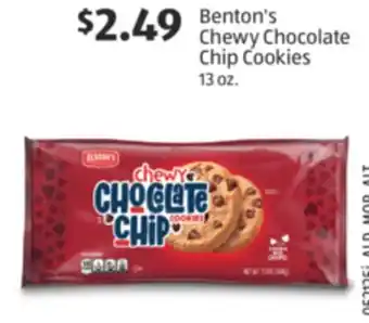 Aldi Benton's Chewy Chocolate Chip Cookies offer