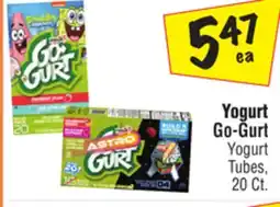 El Super Go-Gurt Yogurt Tubes offer