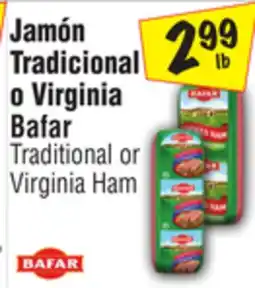 El Super Traditional or Virginia Ham offer