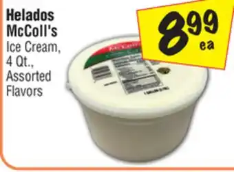 El Super Ice Cream offer