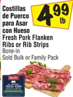 El Super Fresh Pork Flanken Ribs or Rib Strips offer