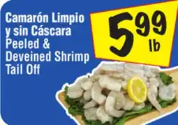 El Super Peeled & Deveined Shrimp Tail offer