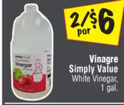 El Super Simply Value White Vinegar offer